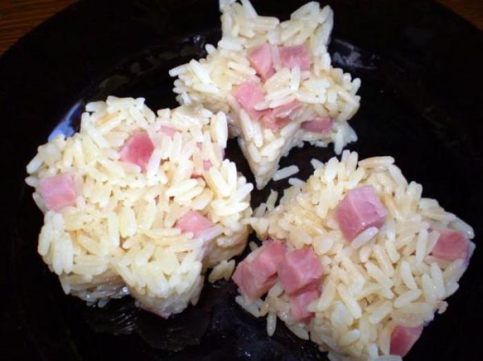 Jambon riz Jambon-riz