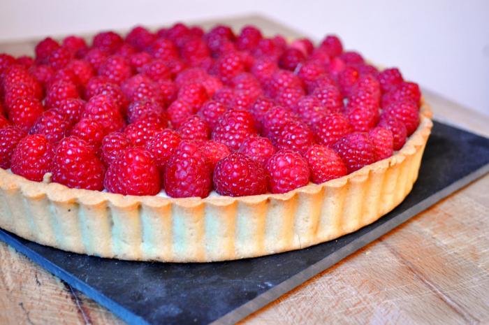 Tarte-aux-framboises