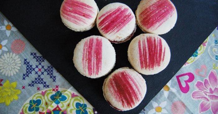 Macarons Framboise Macarons-Framboise