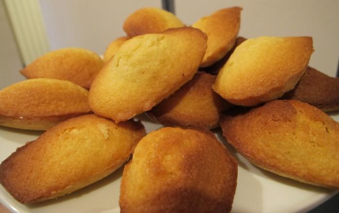 Madeleines au beurre Madeleines-au-beurre