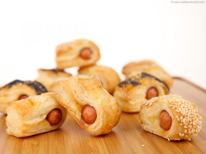 Saucisses-feuilletées