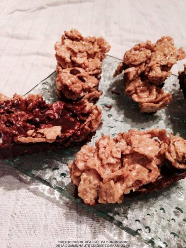 Barres de céréales chocolat, caramel et noisettes (valvanille)-companion Barres-de-céréales-chocolat,-caramel-et-noisettes-(valvanille)-companion