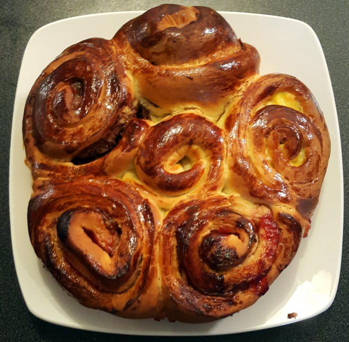 Chinois à la crème pâtissière et pépites de chocolat (lilo)-companion