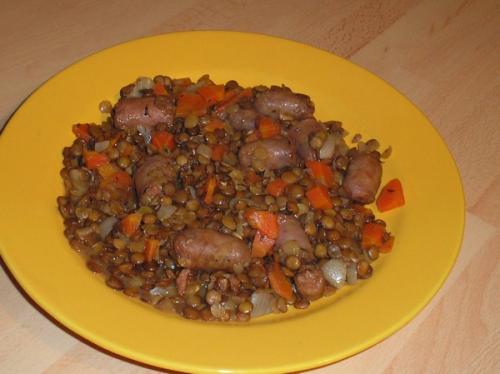 Chipolatas lentilles (christian)-companion Chipolatas-lentilles-(christian)-companion