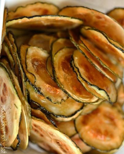 Chips de courgette Chips-de-courgette