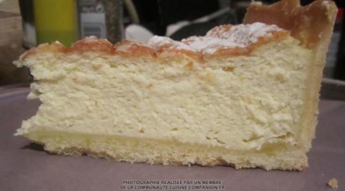 Gâteau au fromage blanc alsacien – käseküeche (valf)-companion