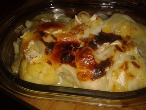 Gratin allégé de chou-fleurs au camembert (sandrac)-companion Gratin-allégé-de-chou-fleurs-au-camembert-(sandrac)-companion
