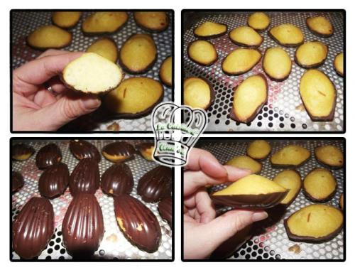 Madeleine au beurre demi-sel et coque en chocolat (annso cuisine)-companion