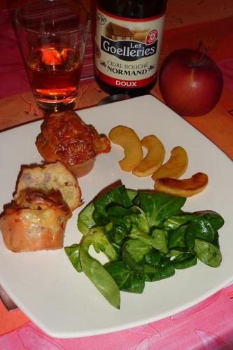 Muffins andouille / livarot (kina)-companion Muffins-andouille-/-livarot-(kina)-companion