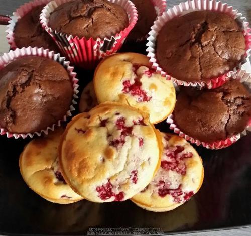 Muffins aux framboises ou cerise ou chocolat (catoche)-companion Muffins-aux-framboises-ou-cerise-ou-chocolat-(catoche)-companion
