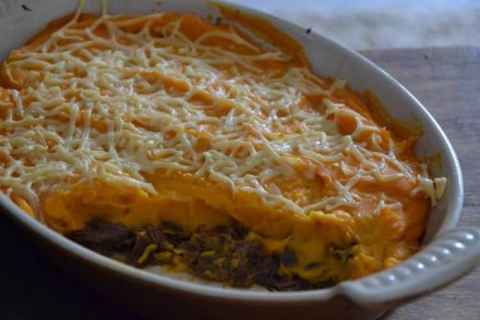 Parmentier de joue de boeuf à la patate douce (maëvab)-companion