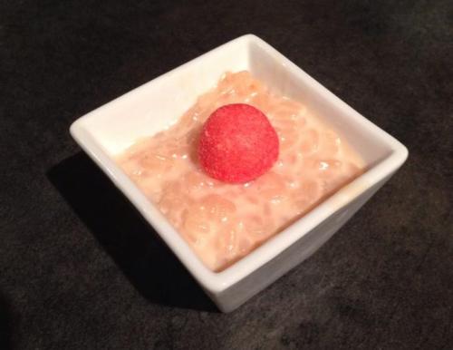 Riz au lait aux fraises tagada (clémenceb)-companion