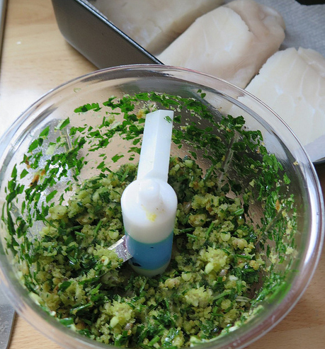 Cabillaud-en-croute-d'herbe