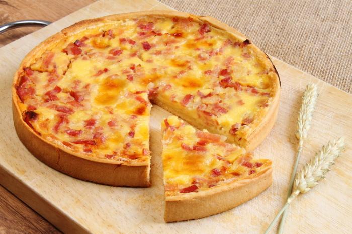 Quiche-lorraine-/-salade
