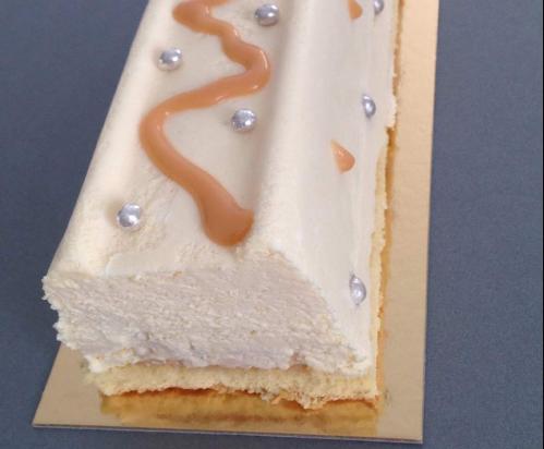 Bûche vanille / caramel au beurre salé-thermomix Bûche-vanille-/-caramel-au-beurre-salé-thermomix