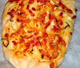 Fougasse au chèvre et lardons-thermomix Fougasse-au-chèvre-et-lardons-thermomix