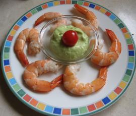 Gambas à la crème d'avocat-thermomix Gambas-à-la-crème-d'avocat-thermomix