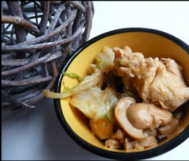 Poulet-au-chou-chinois-et-champignons-thermomix