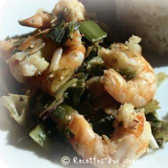 Crevettes aux poireaux-thermomix Crevettes-aux-poireaux-thermomix