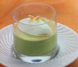 Fraîcheur de courgette, crème glacée a l'amande fraîche-thermomix Fraîcheur-de-courgette,-crème-glacée-a-l'amande-fraîche-thermomix