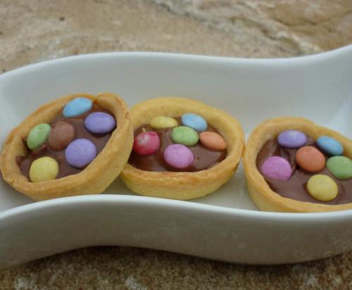 Mini-tartelettes smarties-thermomix Mini-tartelettes-smarties-thermomix