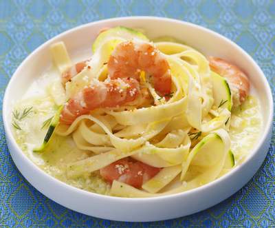 Pâtes sauce courgette et gambas au citron-thermomix Pâtes-sauce-courgette-et-gambas-au-citron-thermomix