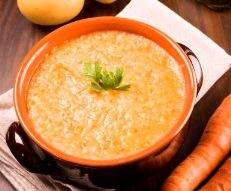 Potage aux carottes et pomme de terre-thermomix