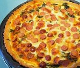 Tarte aux épinards ,petites saucisses apéritif,mozarella-thermomix Tarte-aux-épinards-,petites-saucisses-apéritif,mozarella-thermomix