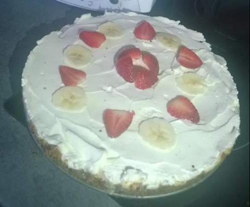 Variante de banoffee pie (banane,spéculoos,crème fouettée,lait concentré)-thermomix