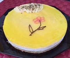 Bavarois poire - caramel au beurre salé-thermomix Bavarois-poire---caramel-au-beurre-salé-thermomix