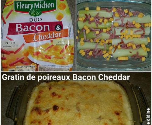 Gratin-de-poireaux-bacon-cheddar-thermomix
