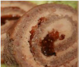 Roulé de pain d’épices et de foie gras :adaptation d'une recette demarle-thermomix