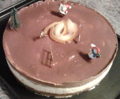 Bavarois poires/chocolat sur fond de spéculos-thermomix Bavarois-poires/chocolat-sur-fond-de-spéculos-thermomix