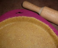 Pâte brisée à l'huile d'olive et graines de sésame-thermomix