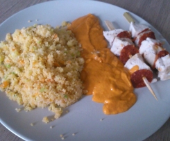 Poulet-chorizo-et-semoule-en-multicuisson-thermomix