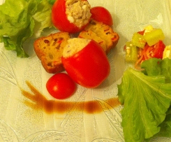 Rillettes de thon pour préparation de tomates farcies au thon-thermomix