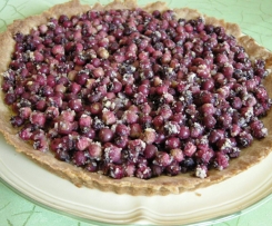 Tarte aux baies d'amélanchier