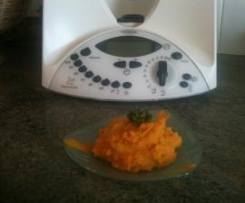 Purée de carottes et pomme de terre au curcuma