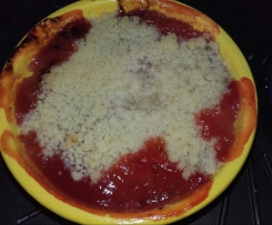 Crumble rhubarbe, pomme, fraise Crumble-rhubarbe,-pomme,-fraise
