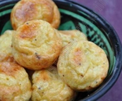 Gougères emmental-curry Gougères-emmental-curry