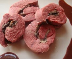 Magret de canard champignon sauce au vin 
