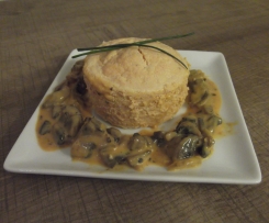 Mousse de saumon sauce aurore