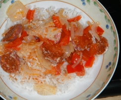 Papillotte de rouget a l'espagnole