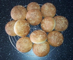Petits pains américains pour hamburger