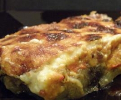 Moussaka de lentilles corail 
