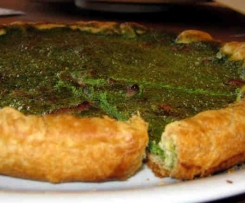 Quiche au cresson et thon