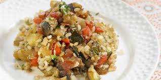 Risotto aubergine Risotto-aubergine