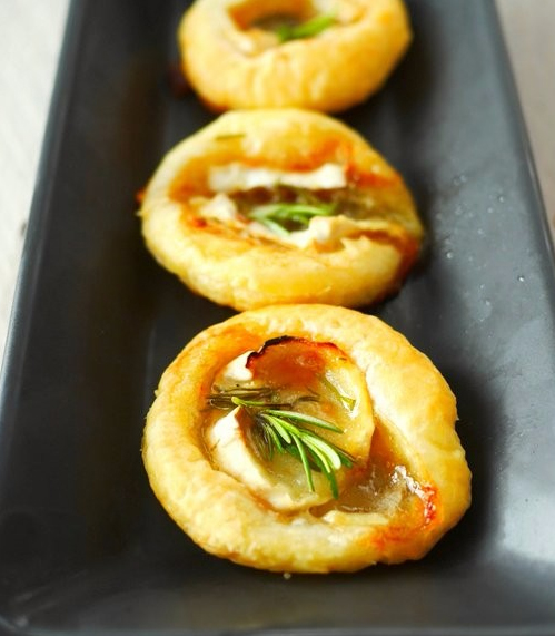 Feuilletés chèvre miel Feuilletés-chèvre-miel