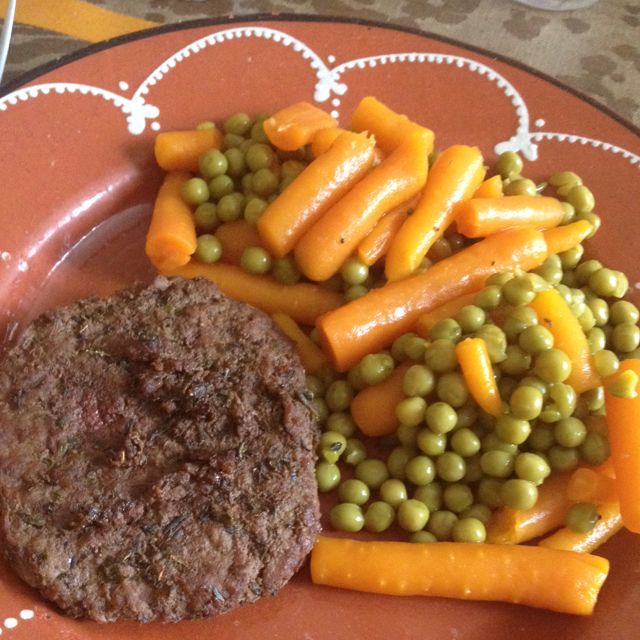 Steack-haché-petit-pois