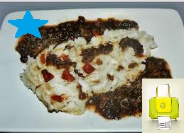 Pavé de cabillaud rôti, tartare d'algues et mousseline de céleri Pavé-de-cabillaud-rôti,-tartare-d'algues-et-mousseline-de-céleri